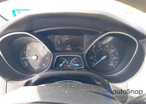 2016 Ford Focus Se из США, поврежденный, VIN 1FADP3F25GL292279